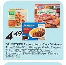 Safeway DR. OETKER Ristorante or Casa Di Mama Pizza offer