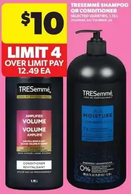 Dominion Tresemme shampoo or conditioner offer