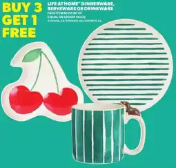 Atlantic Superstore Life at home dinnerware, serveware or drinkware offer