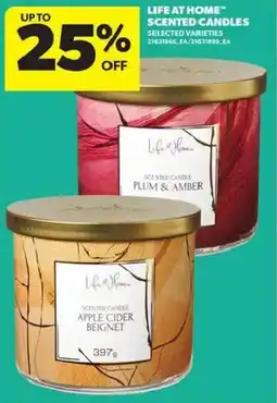Atlantic Superstore Life at home scented candles offer