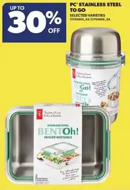Atlantic Superstore Pc stainless steel to go offer