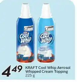 Safeway KRAFT Cool Whip Aerosol Whipped Cream Topping offer