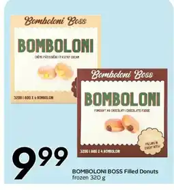 Safeway BOMBOLONI BOSS Filled Donuts frozen offer