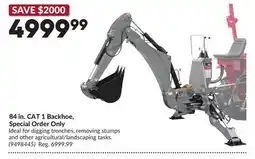 Princess Auto 84 in. CAT 1 Backhoe, Special Order Only offer