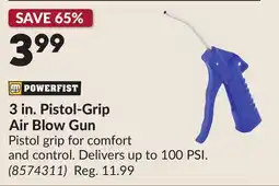 Princess Auto 3 in. Pistol-Grip Air Blow Gun offer