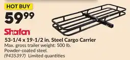 Princess Auto 53-1/4 x 19-1/2 in. Steel Cargo Carrier offer