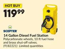Princess Auto 14 Gallon Diesel Fuel Station offer