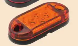 Princess Auto 2-5/8 × 1 in. Amber LED Oval Clearance Marker Lights offer