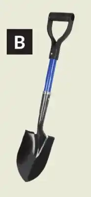 Princess Auto Round Point Fibreglass Mini D-Handle Shovels offer