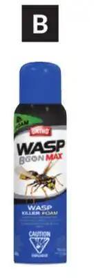 Princess Auto Foam Wasp BGon Max Killer Aerosols offer