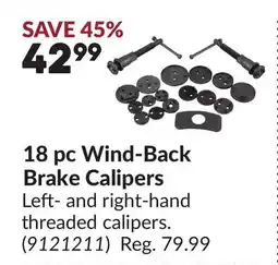 Princess Auto 18 pc Wind-Back Brake Calipers offer