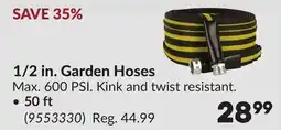 Princess Auto 50 ft 1/2 in. Garden Hoses offer