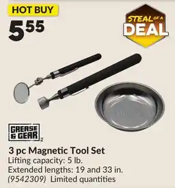 Princess Auto 3 pc Magnetic Tool Set offer