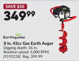 Princess Auto 8 in. 43cc Gas Earth Auger offer