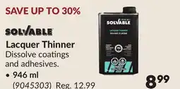 Princess Auto 946 ml Lacquer Thinner offer