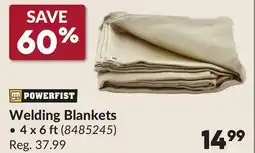 Princess Auto Welding Blankets offer