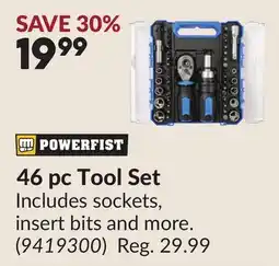 Princess Auto 46 pc Tool Set offer