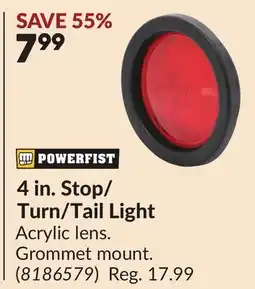 Princess Auto 4 in. Stop/Turn/Tail Light offer