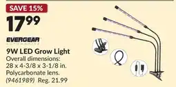 Princess Auto 9W LED Grow Light offer
