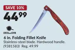 Princess Auto 6 in. Folding Fillet Knife offer