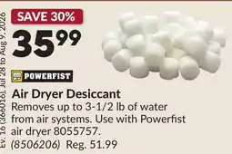 Princess Auto Air Dryer Desiccant offer