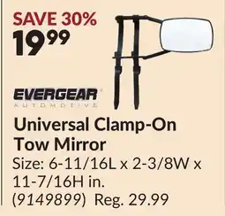 Princess Auto Universal Clamp-On Tow Mirror offer