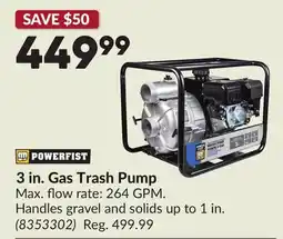 Princess Auto 3 in. Gas Trash Pump offer