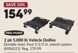 Princess Auto 2 pk 5,000 lb Vehicle Dollies offer