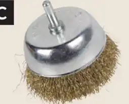 Princess Auto Brass Wire Brushes, 4 in. Cup offer