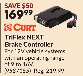 Princess Auto TriFlex NEXT Brake Controller offer
