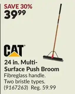 Princess Auto 24 in. Multi-Surface Push Broom offer