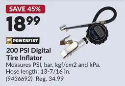 Princess Auto 200 PSI Digital Tire Inflator offer