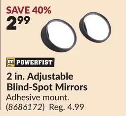 Princess Auto 2 in. Adjustable Blind-Spot Mirrors offer