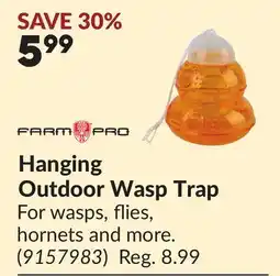 Princess Auto Hanging Outdoor Wasp Trap offer
