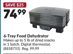 Princess Auto 6-Tray Food Dehydrator offer