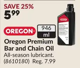 Princess Auto Premium Bar and Chain Oil offer