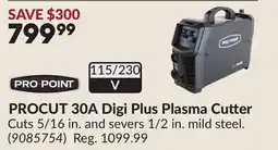 Princess Auto PROCUT 30A Digi Plus Plasma Cutter offer