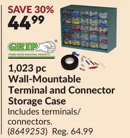 Princess Auto 1,023 pc Wall-Mountable Terminal and Connector Storage Case offer