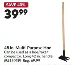 Princess Auto 48 in. Multi-Purpose Hoe offer