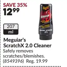 Princess Auto ScratchX 2.0 Cleaner offer