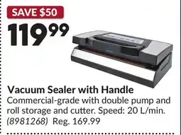 Princess Auto Vacuum Sealer with Handle offer