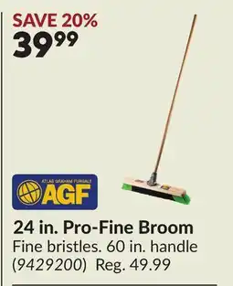 Princess Auto 24 in. Pro-Fine Broom offer
