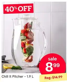 Kitchen Stuff Plus Chill It Pitcher offer
