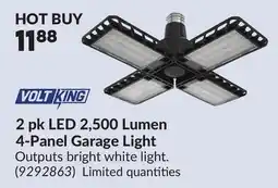 Princess Auto 2 pk LED 2,500 Lumen 4-Panel Garage Light offer