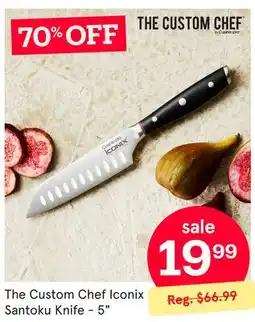 Kitchen Stuff Plus The Custom Chef Iconix Santoku Knife - 5 offer