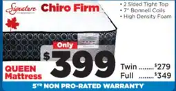 Surplus Furniture Chiro Firm Queen Mattress offer