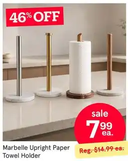 Kitchen Stuff Plus Marbelle Upright Paper Towel Holder offer