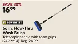 Princess Auto 66 in. Flow-Thru Wash Brush offer