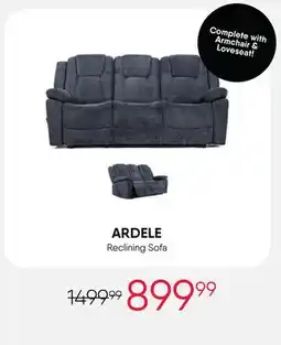 Meubles RD Adele - Reclining Sofa offer