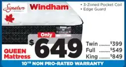 Surplus Furniture Windham Queen Mattress offer